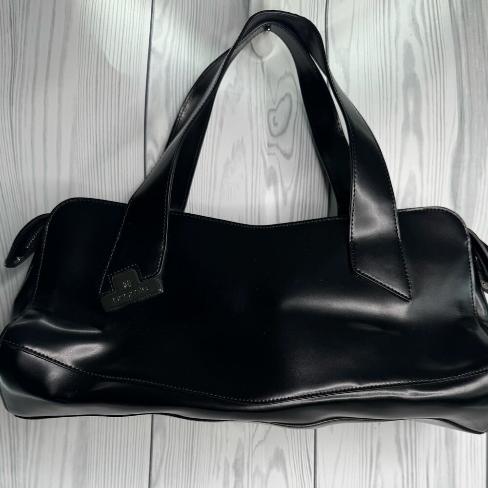 Cromia Leather Satchel Shoulder Bag Shiny Leather (READ)